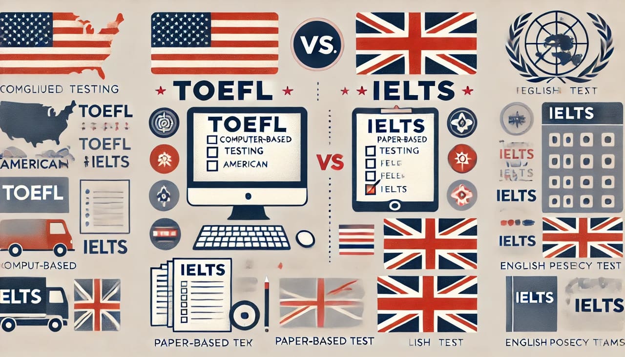 TOEFL versus IELTS